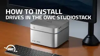 How to: Install SSDs and Drives in the OWC StudioStack