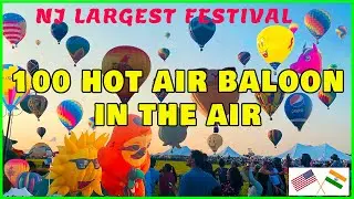 NJ Festival of Ballooning | Largest hot air balloon festival in North America | Love Is In The Air
