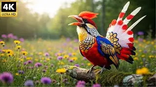 A Beautiful Fantasy Bird in a Serene Forest | 4K Ultra HD | wildsound