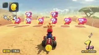 Mario Kart World Cloud Rally 150cc (Triple Star Rank)