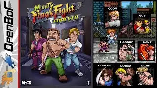 MIGHT FINAL FIGHT FOREVER (OPENBOR)  + FINAL FIGHT MD CHRISTMAS/  CELESTE (SNES/HOMEBREW)