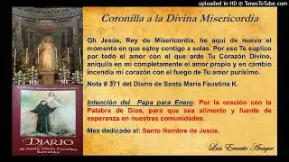 Coronilla a la Divina Misericordia, viernes 16 de enero de 2026