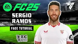 Sergio Ramos face tutorial creation EA FC 25 proclubs and creere mod.