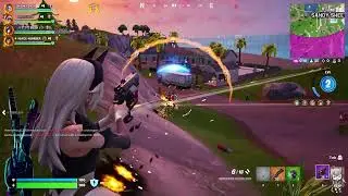 Play Fortnite use Purple Wrecker Revolver