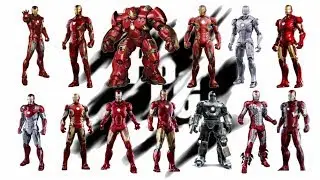 All the coolest Iron Man suits 2008 to 2017