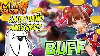 WanWan BUFF!  &iquest;Mas Da&ntilde;o es mas ORO? 🤔 | Magic Chess Go Go