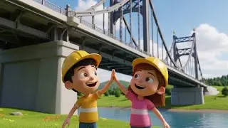 London Bridge Is Falling Down 🌉🎶 | Classic Nursery Rhyme for Kids & Babies!