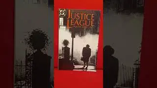 Justice League America #27 DC Comics 1989 Awesome Noir cover of Amanda Waller very stark #dc
