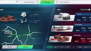 Truckers of Europe 3- long trip from Munich to quarry- manual transmission mode