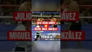 La pol&eacute;mica pelea entre Julio C&eacute;sar Ch&aacute;vez y Miguel &Aacute;ngel Gonz&aacute;lez 💥🥊 #boxeo