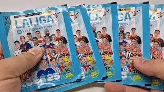 LA LIGA 24/25 Hypermotion stickers - Opening 5x packs - FROM SPAIN - Mikes Cards and Stickers # 629