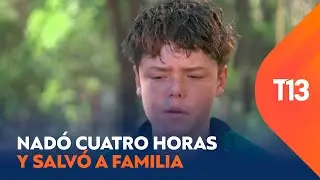 Adolescente de 13 años nadó por 4 horas para salvar a familia perdida frente a costa de Australia