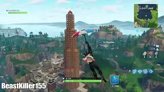 Fortnite Tilted Towers Skyscraper #2 (MAX HEIGHT)