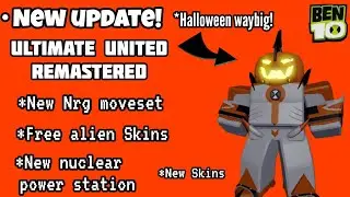 New halloween Update! Ultimate United remastered #roblox #ben10 