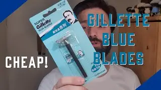 💈 Is this CHEAP razor ANY GOOD? Gillette Blue Blades💈