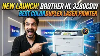 🔥NEW LAUNCH BROTHER HL 3280CDW⚡  Best Duplex Color Laser printer IN 2026 for office