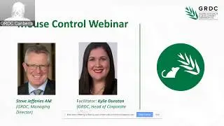 Mouse Control Webinar and Q&A | researchers, growers, tech experts and GRDC staff talk Mouse Control