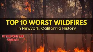 TOP 10 WORST WILDFIRES IN CALIFORNIA HISTORY- IS THIS CURRENT ONE THE WORST?