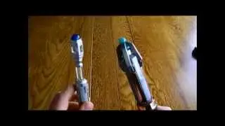 10th vs 11th Doctor Who Sonic Screwdriver Universal Remotes