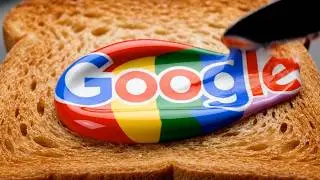 Google Logo Cutting on Toast 🔪🌈 | Oddly Satisfying Slime Slice (3D)