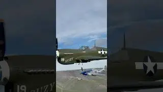 Our favorite duo 🤩 #hangar180 #p51 #p51mustang #p40 #p40warhawk #warbirds #warbird #aviation #pnw