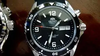 Casio MDV-102 and Orient Mako