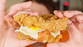 KFC's New Spice Double Down Sandwich Review