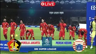 PERSIJA VS PERSIK KEDIRI BRI SUPER LEAGUE 2025/2026 - Video Game Simulation