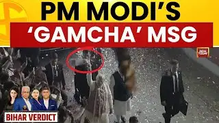 PM Modi At BJP HQ: Decoding PM Modi's Bihar Victory Lap And His Symbolic 'Gamcha' Message