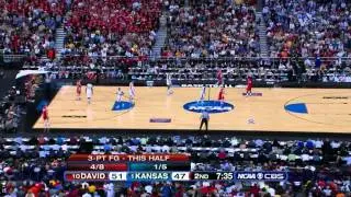 2008-03-30 NCAAB - Kansas - (1) vs Davidson (10) 2nd Half