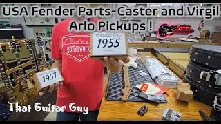 USA Fender Parts-caster and Hand Made Virgil Arlo Pickups...