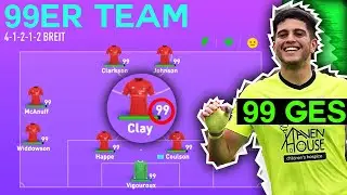 KOMPLETTES 99ER KARRIERE TEAM!! 👽😵 FIFA 21 Karrieremodus Experiment