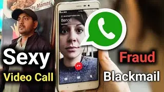  Girl video call Fraud 😭 video call sex blackmailing 