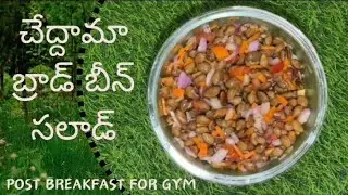 chekkudu ethula salad || baakala seeds salad || broad beans salad