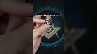 Masonic Signet Ring brings out my wild side!