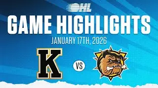 OHL Highlights: Kingston Frontenacs @ Brantford Bulldogs Jan. 17, 2026