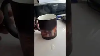 Process of making a magic mug #personalised #gift #business #ideas a