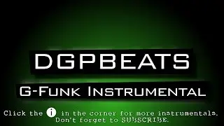 Down To Ride: 90s DARK GANGSTA RAP WEST COAST G-FUNK BEAT DGPbeatsNET 2015