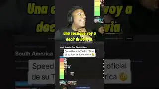 Speed hace su Tierlist oficial de su Tour en Sudam&eacute;rica