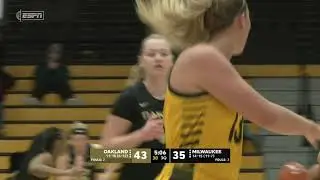 Horizon League Women's Basketball Championship - First Round Highlights Milwaukee vs. Oakland