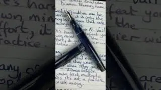 Writing Fri 16 Aug Leonardo Momento Zero Grande and Diamine Upon A Star #shorts