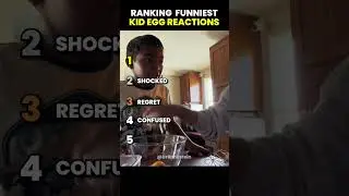 Ranking Funniest Kid Egg Reactions 🥚😂