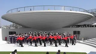 Violet Impulse（Mar. 11, 2018）天理駅前広場コフフンにて　Tenri Kyoko Gakuen HS Marching Band