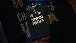MPL #indiancricketteam Champions Jersey🖤 | #cricket #cricketgear #trending #shorts #bcci #reels