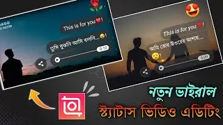Facebook New Viral Status Video Editing | Messenger Status Video Editing | Inshot Status Editing