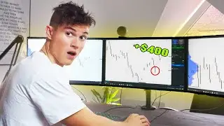 Making $400 in 1 Trade Easily! Julius Live Day Trading