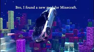 Bro, I found a new mod for Minecraft #car #cars #trending #3danimation #minecraft #minecraftshorts 