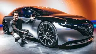 S-CLASS БУДУЩЕГО! EQS! ПЕРВЫЙ ОБЗОР! Mercedes-Benz.
