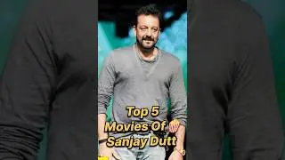 Top 5 Movies 🍿 of Sanjay Dutt #top5 #bollywood #shorts