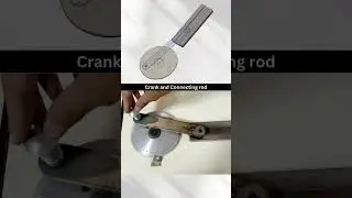Linear to Rotary Motion Converter #mechanical #mechanism #engineering #3ddesign #shorts